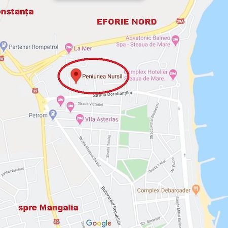 Casa Nursil Hotell Eforie Nord Eksteriør bilde