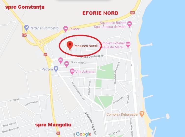 Casa Nursil Hotell Eforie Nord Eksteriør bilde
